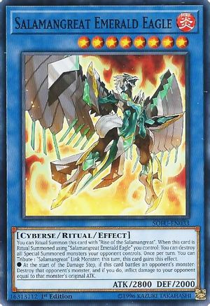 Salamangreat Emerald Eagle (SOFU-EN033) - Soul Fusion Unlimited