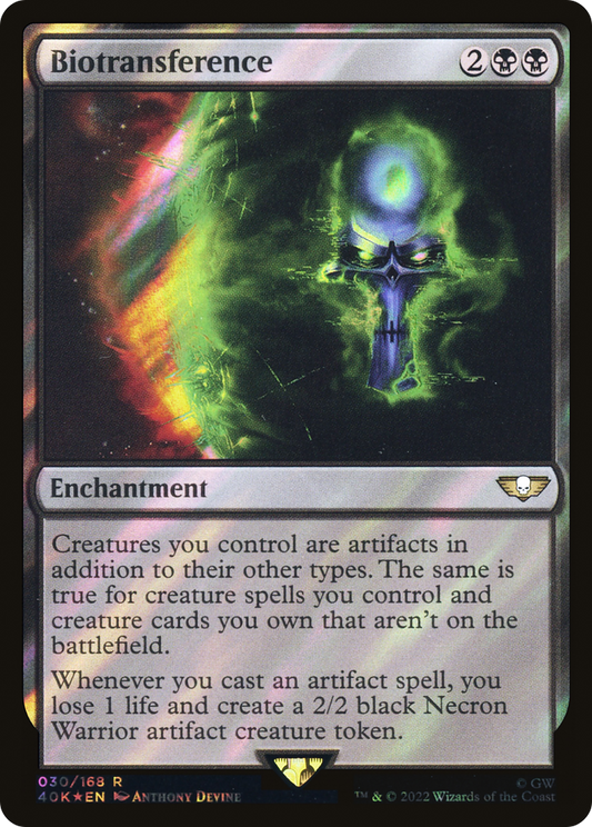 Biotransference (40K-30★) - Warhammer 40,000 Commander Foil