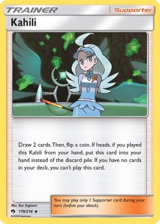 Kahili 179/214  SM  Lost Thunder - Uncommon