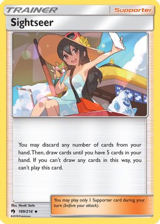 Sightseer 189/214  SM  Lost Thunder - Uncommon