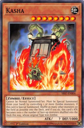 Kasha (SR07-EN004) - Structure Deck: Zombie Horde 1st Edition