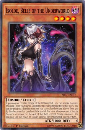 Isolde, Belle of the Underworld (SR07-EN017) - Structure Deck: Zombie Horde 1st Edition