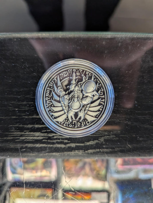 Yu-Gi-Oh! Pre-Registration Coin - Silver  - Elemental Hero Shining Flare Wing Man