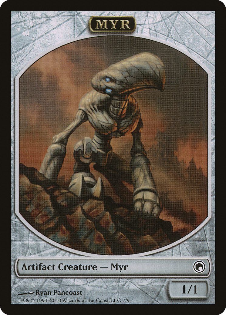 Myr (SOM-007) - Scars of Mirrodin Tokens