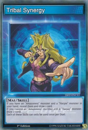 Tribal Synergy (SS02-ENCS3) - Speed Duel Decks: Duelists of Tomorrow 1st Edition