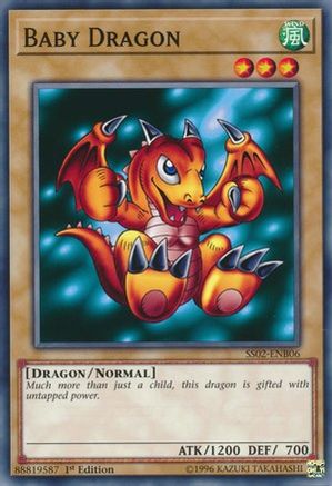 Baby Dragon (SS02-ENB06) - Speed Duel Decks: Duelists of Tomorrow 1st Edition