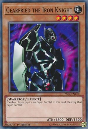 Gearfried the Iron Knight (SS02-ENB10) - Speed Duel Decks: Duelists of Tomorrow 1st Edition