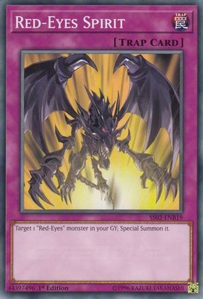 Red-Eyes Spirit (SS02-ENB19) - Speed Duel Decks: Duelists of Tomorrow 1st Edition