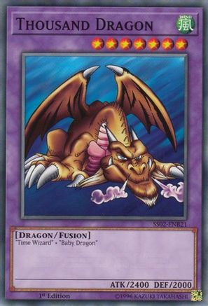 Thousand Dragon (SS02-ENB21) - Speed Duel Decks: Duelists of Tomorrow 1st Edition