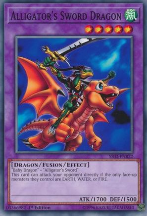 Alligator's Sword Dragon (SS02-ENB22) - Speed Duel Decks: Duelists of Tomorrow 1st Edition