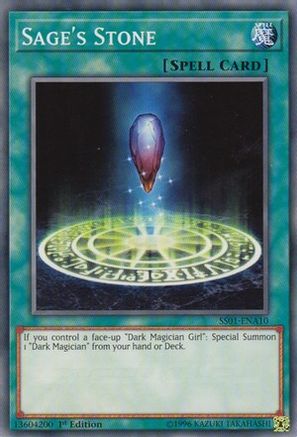 Sage's Stone (SS01-ENA10) - Speed Duel Decks: Destiny Masters 1st Edition