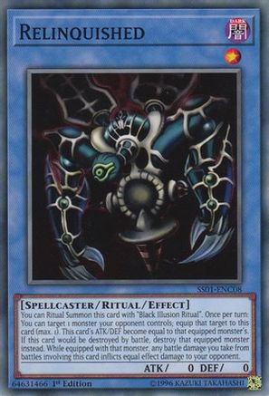 Relinquished (SS01-ENC08) - Speed Duel Decks: Destiny Masters 1st Edition