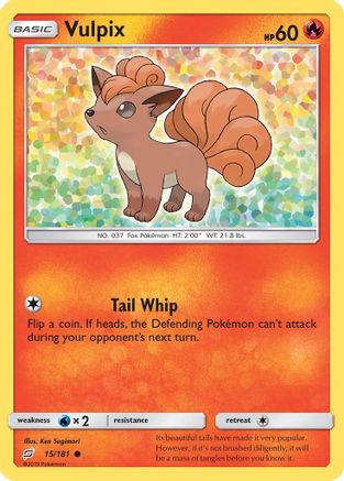 Vulpix 015/181  SM  Team Up - Common