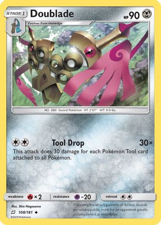Doublade 108  SM  Team Up - Uncommon