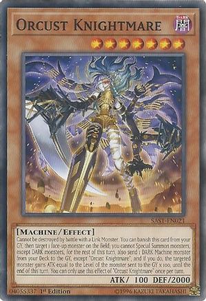 Orcust Knightmare (SAST-EN021) - Savage Strike 1st Edition