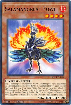 Salamangreat Fowl (SDSB-EN005) - Structure Deck: Soulburner 1st Edition
