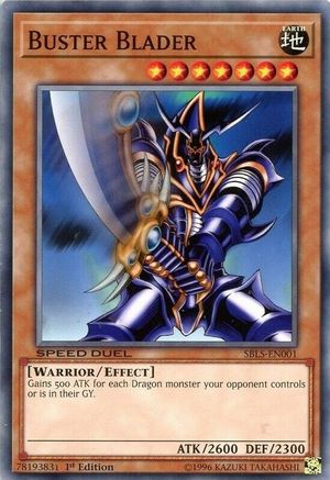 Buster Blader (SBLS-EN001) - Speed Duel: Arena of Lost Souls 1st Edition