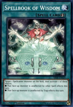 Spellbook of Wisdom (SR08-EN029) - Structure Deck: Order of the Spellcasters 1st Edition
