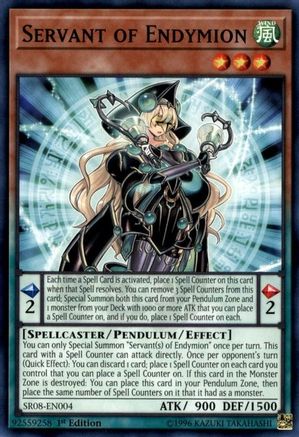 Servant of Endymion (SR08-EN004) - Structure Deck: Order of the Spellcasters 1st Edition