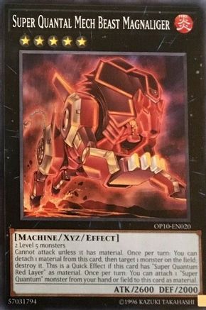 Super Quantal Mech Beast Magnaliger (OP10-EN020) - OTS Tournament Pack 10 Unlimited