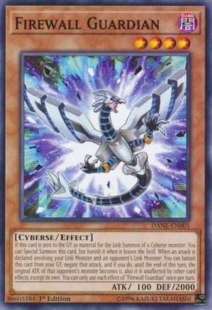 Firewall Guardian (DANE-EN001) - Dark Neostorm 1st Edition