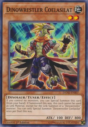 Dinowrestler Coelasilat (DANE-EN007) - Dark Neostorm Unlimited