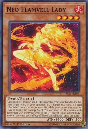 Neo Flamvell Lady (DANE-EN014) - Dark Neostorm Unlimited