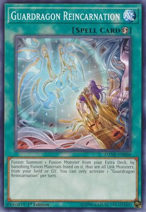 Guardragon Reincarnation (DANE-EN060) - Dark Neostorm 1st Edition