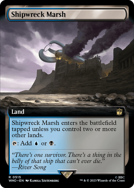 Shipwreck Marsh (WHO-515) - Doctor Who: (Extended Art) Foil