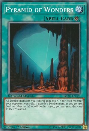 Pyramid of Wonders (SBAD-EN020) - Speed Duel: Attack from the Deep 1st Edition