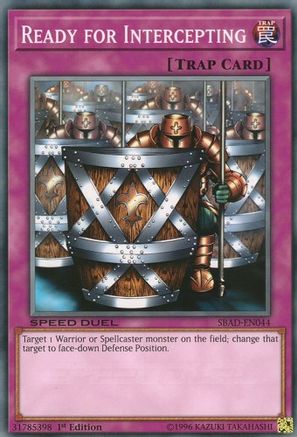Ready for Intercepting (SBAD-EN044) - Speed Duel: Attack from the Deep 1st Edition
