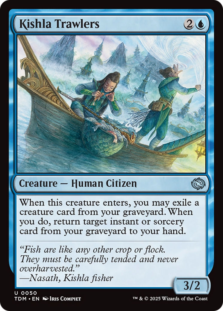 Kishla Trawlers (TDM-050) - Tarkir: Dragonstorm Foil