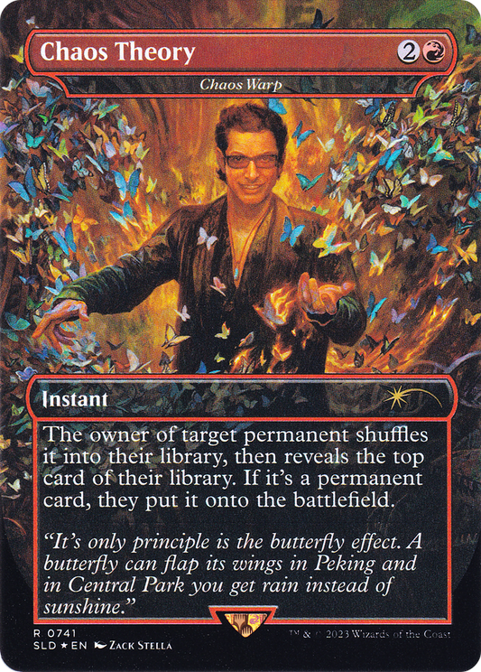 Chaos Warp (SLD-741) - Secret Lair Drop / Chaos Theory (Borderless)