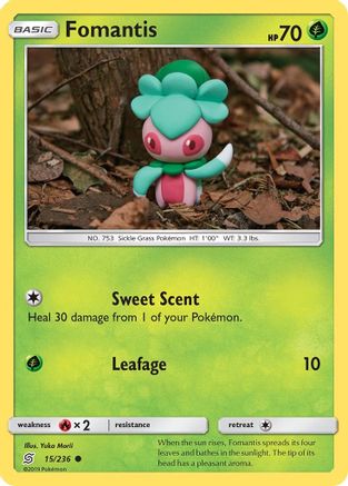 Fomantis 015/236  SM  Unified Minds - Common