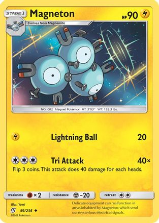 Magneton 059  SM  Unified Minds - Uncommon