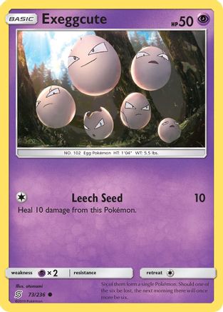 Exeggcute 073/236  SM  Unified Minds - Common