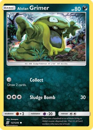 Alolan Grimer 127/236  SM  Unified Minds - Common