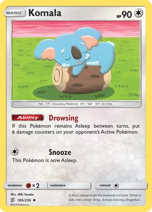 Komala 185  SM  Unified Minds - Uncommon