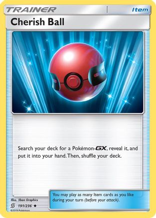 Cherish Ball 191/236  SM  Unified Minds - Uncommon