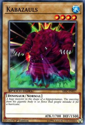 Kabazauls (SBSC-EN017) - Speed Duel: Scars of Battle 1st Edition