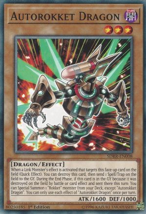 Autorokket Dragon (SDRR-EN008) - Structure Deck: Rokket Revolt 1st Edition