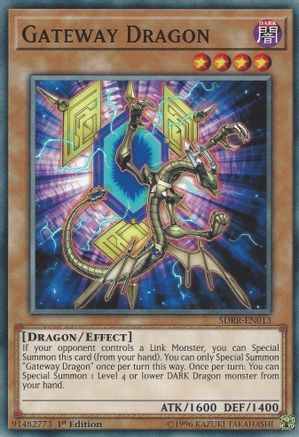 Gateway Dragon (SDRR-EN013) - Structure Deck: Rokket Revolt 1st Edition