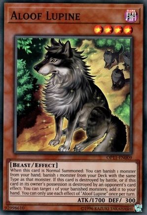 Aloof Lupine (OP11-EN009) - OTS Tournament Pack 11 Unlimited