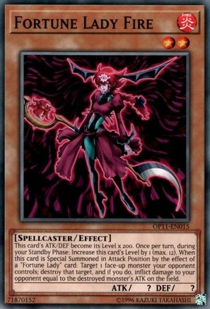Fortune Lady Fire (OP11-EN015) - OTS Tournament Pack 11 Unlimited