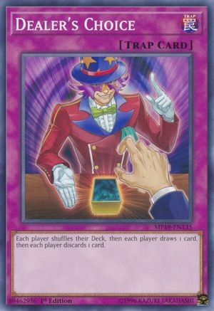 Dealer's Choice (MP19-EN135) - 2019 Gold Sarcophagus Tin Mega Pack 1st Edition