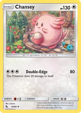 Chansey 046/68  Hidden Fates - Uncommon