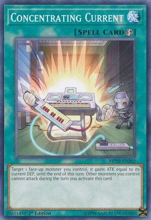 Concentrating Current (MP19-EN202) - 2019 Gold Sarcophagus Tin Mega Pack 1st Edition