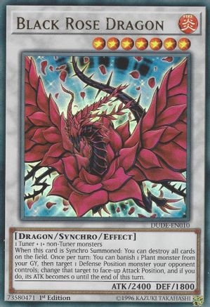 Black Rose Dragon (DUDE-EN010) - Duel Devastator 1st Edition