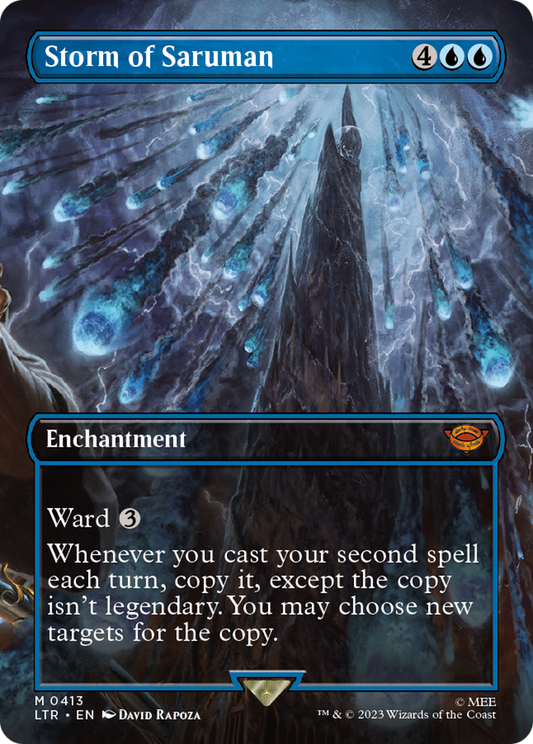 Storm of Saruman (LTR-413) - The Lord of the Rings: Tales of Middle-earth (Borderless) Foil