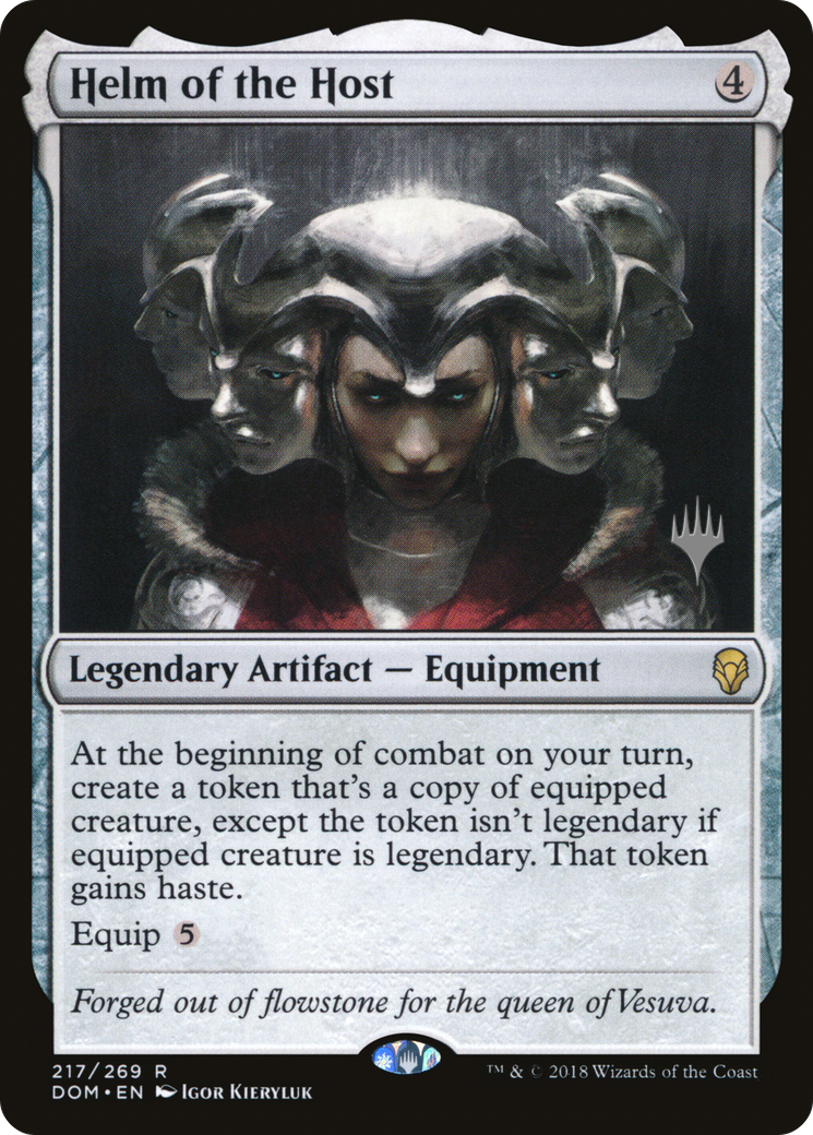 Helm of the Host (PPM20-217P) - Dominaria Promos Foil